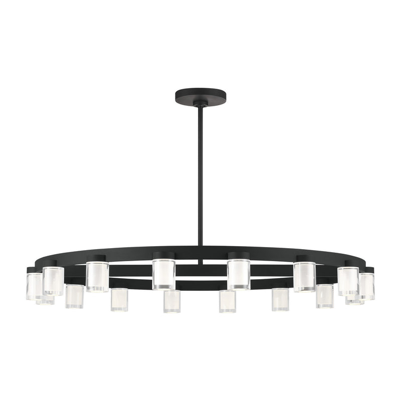 LED Chandelier<br /><span style="color:#4AB0CE;">Entrega: 4-10 dias en USA</span><br /><span style="color:#4AB0CE;font-size:60%;">PREGUNTE POR ENTREGA EN PANAMA</span><br />Collection: Esfera<br />Finish: Nightshade Black