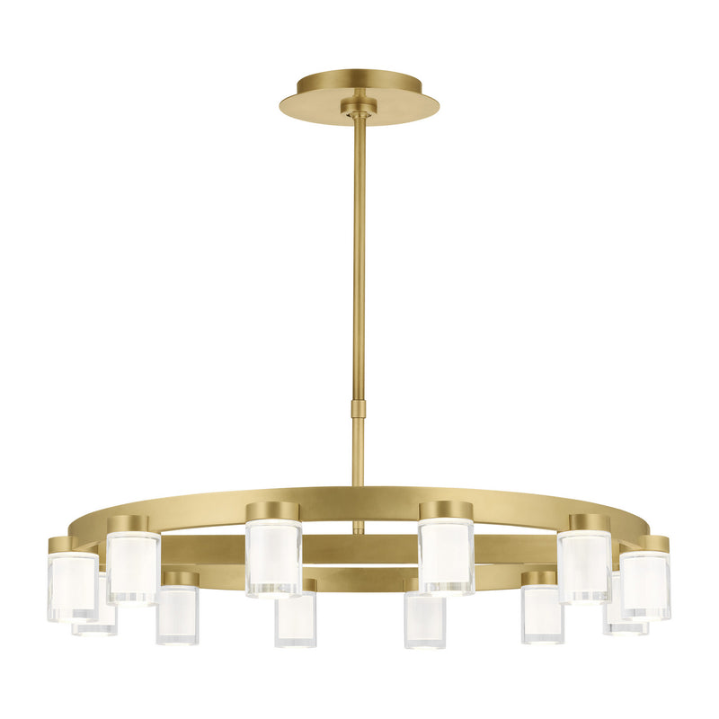 LED Chandelier<br /><span style="color:#4AB0CE;">Entrega: 4-10 dias en USA</span><br /><span style="color:#4AB0CE;font-size:60%;">PREGUNTE POR ENTREGA EN PANAMA</span><br />Collection: Esfera<br />Finish: Natural Brass