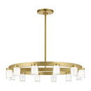 LED Chandelier<br /><span style="color:#4AB0CE;">Entrega: 4-5 semanas en USA</span><br /><span style="color:#4AB0CE;font-size:60%;">PREGUNTE POR ENTREGA EN PANAMA</span><br />Collection: Esfera<br />Finish: Natural Brass