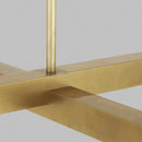 LED Chandelier<br /><span style="color:#4AB0CE;">Entrega: 4-10 dias en USA</span><br /><span style="color:#4AB0CE;font-size:60%;">PREGUNTE POR ENTREGA EN PANAMA</span><br />Collection: Phobos<br />Finish: Natural Brass