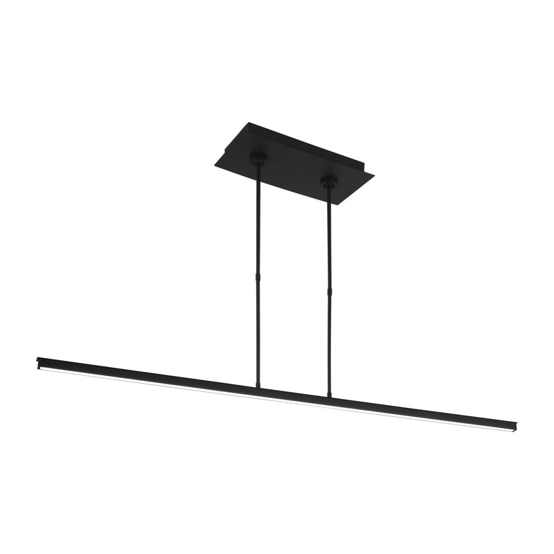 LED Linear Suspension<br /><span style="color:#4AB0CE;">Entrega: 2-3 semanas en USA</span><br /><span style="color:#4AB0CE;font-size:60%;">PREGUNTE POR ENTREGA EN PANAMA</span><br />Collection: Stagger<br />Finish: Nightshade Black