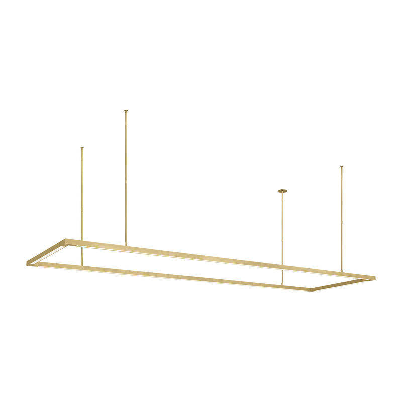 LED Linear Suspension<br /><span style="color:#4AB0CE;">Entrega: 4-10 dias en USA</span><br /><span style="color:#4AB0CE;font-size:60%;">PREGUNTE POR ENTREGA EN PANAMA</span><br />Collection: Stagger<br />Finish: Natural Brass