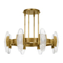 LED Chandelier<br /><span style="color:#4AB0CE;">Entrega: 4-10 dias en USA</span><br /><span style="color:#4AB0CE;font-size:60%;">PREGUNTE POR ENTREGA EN PANAMA</span><br />Collection: Wythe<br />Finish: Plated Brass