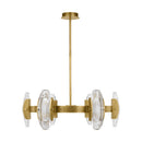 LED Chandelier<br /><span style="color:#4AB0CE;">Entrega: 4-10 dias en USA</span><br /><span style="color:#4AB0CE;font-size:60%;">PREGUNTE POR ENTREGA EN PANAMA</span><br />Collection: Wythe<br />Finish: Plated Brass