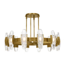 LED Chandelier<br /><span style="color:#4AB0CE;">Entrega: 4-10 dias en USA</span><br /><span style="color:#4AB0CE;font-size:60%;">PREGUNTE POR ENTREGA EN PANAMA</span><br />Collection: Wythe<br />Finish: Plated Brass