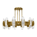 LED Chandelier<br /><span style="color:#4AB0CE;">Entrega: 4-10 dias en USA</span><br /><span style="color:#4AB0CE;font-size:60%;">PREGUNTE POR ENTREGA EN PANAMA</span><br />Collection: Wythe<br />Finish: Plated Brass