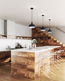 One Light Pendant<br /><span style="color:#4AB0CE;">Entrega: 4-10 dias en USA</span><br /><span style="color:#4AB0CE;font-size:60%;">PREGUNTE POR ENTREGA EN PANAMA</span><br />Collection: Adriano<br />Finish: Matte Black