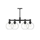 Alora - CH506230MBCL - Six Light Chandelier - Castilla - Clear Glass/Matte Black