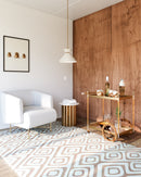 One Light Pendant<br /><span style="color:#4AB0CE;">Entrega: 4-10 dias en USA</span><br /><span style="color:#4AB0CE;font-size:60%;">PREGUNTE POR ENTREGA EN PANAMA</span><br />Collection: Chapelle<br />Finish: Aged Gold/White Linen