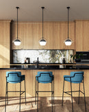 One Light Pendant<br /><span style="color:#4AB0CE;">Entrega: 4-10 dias en USA</span><br /><span style="color:#4AB0CE;font-size:60%;">PREGUNTE POR ENTREGA EN PANAMA</span><br />Collection: Lucy<br />Finish: Matte Black/Opal Matte Glass