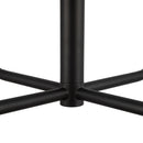 Four Light Chandelier<br /><span style="color:#4AB0CE;">Entrega: 4-10 dias en USA</span><br /><span style="color:#4AB0CE;font-size:60%;">PREGUNTE POR ENTREGA EN PANAMA</span><br />Collection: Plisse<br />Finish: Matte Black/Opal Matte Glass