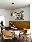 One Light Pendant<br /><span style="color:#4AB0CE;">Entrega: 4-10 dias en USA</span><br /><span style="color:#4AB0CE;font-size:60%;">PREGUNTE POR ENTREGA EN PANAMA</span><br />Collection: Plisse<br />Finish: Aged Gold