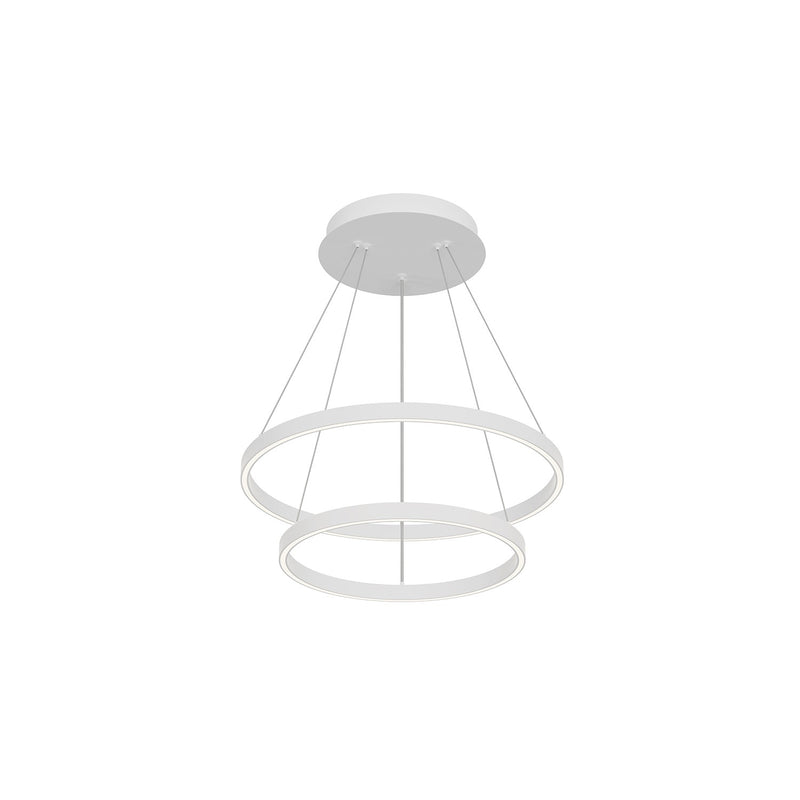 Kuzco Lighting - CH87224-WH - LED Chandelier - Cerchio - White