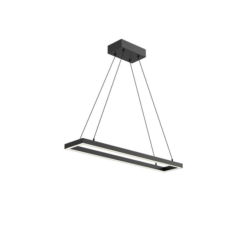 LED Pendant<br /><span style="color:#4AB0CE;">Entrega: 4-10 dias en USA</span><br /><span style="color:#4AB0CE;font-size:60%;">PREGUNTE POR ENTREGA EN PANAMA</span><br />Collection: Piazza<br />Finish: Black