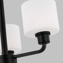 Three Light Chandelier<br /><span style="color:#4AB0CE;">Entrega: 4-10 dias en USA</span><br /><span style="color:#4AB0CE;font-size:60%;">PREGUNTE POR ENTREGA EN PANAMA</span><br />Collection: Canfield<br />Finish: Midnight Black