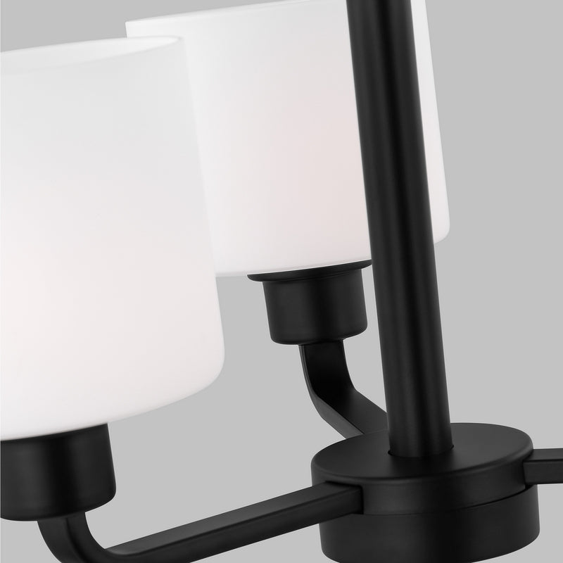 Three Light Chandelier<br /><span style="color:#4AB0CE;">Entrega: 4-10 dias en USA</span><br /><span style="color:#4AB0CE;font-size:60%;">PREGUNTE POR ENTREGA EN PANAMA</span><br />Collection: Canfield<br />Finish: Midnight Black