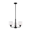 Generation Lighting - 3128803EN3-112 - Three Light Chandelier - Canfield - Midnight Black