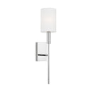One Light Wall Sconce<br /><span style="color:#4AB0CE;">Entrega: 4-10 dias en USA</span><br /><span style="color:#4AB0CE;font-size:60%;">PREGUNTE POR ENTREGA EN PANAMA</span><br />Collection: Brianna<br />Finish: Polished Nickel