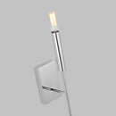 One Light Wall Sconce<br /><span style="color:#4AB0CE;">Entrega: 4-10 dias en USA</span><br /><span style="color:#4AB0CE;font-size:60%;">PREGUNTE POR ENTREGA EN PANAMA</span><br />Collection: Brianna<br />Finish: Polished Nickel