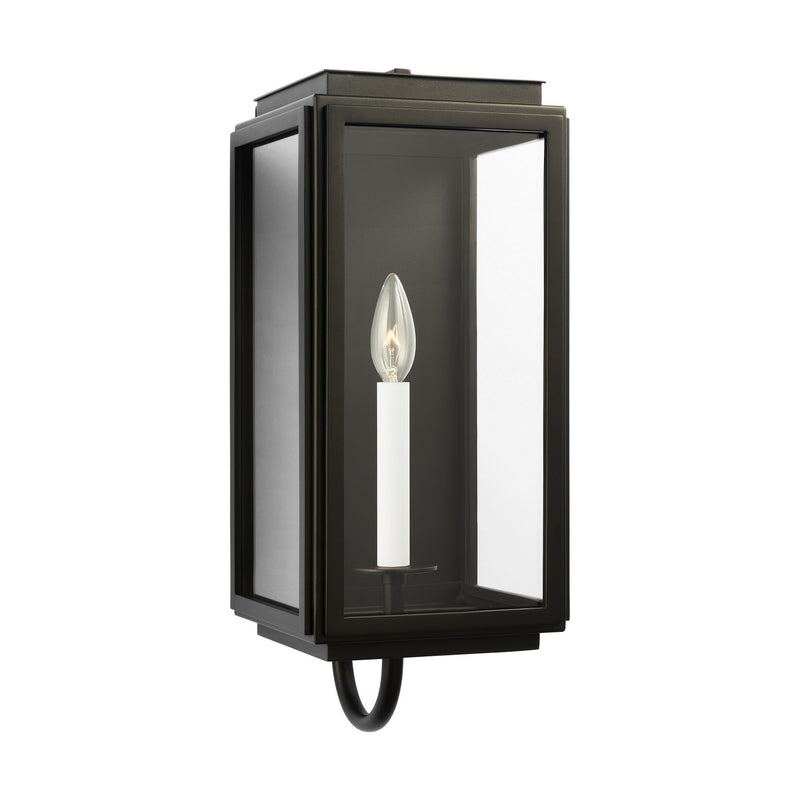 One Light Wall Lantern<br /><span style="color:#4AB0CE;">Entrega: 4-10 dias en USA</span><br /><span style="color:#4AB0CE;font-size:60%;">PREGUNTE POR ENTREGA EN PANAMA</span><br />Collection: Edgar<br />Finish: Textured Black