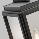 One Light Wall Lantern<br /><span style="color:#4AB0CE;">Entrega: 4-10 dias en USA</span><br /><span style="color:#4AB0CE;font-size:60%;">PREGUNTE POR ENTREGA EN PANAMA</span><br />Collection: Edgar<br />Finish: Textured Black