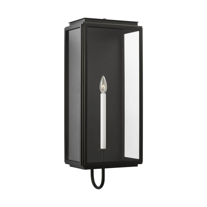 One Light Wall Lantern<br /><span style="color:#4AB0CE;">Entrega: 4-10 dias en USA</span><br /><span style="color:#4AB0CE;font-size:60%;">PREGUNTE POR ENTREGA EN PANAMA</span><br />Collection: Edgar<br />Finish: Textured Black