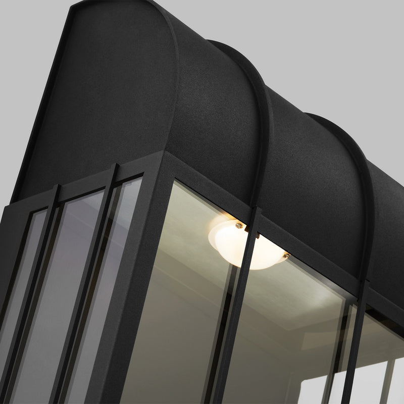 LED Wall Lantern<br /><span style="color:#4AB0CE;">Entrega: 4-10 dias en USA</span><br /><span style="color:#4AB0CE;font-size:60%;">PREGUNTE POR ENTREGA EN PANAMA</span><br />Collection: Veronica<br />Finish: Textured Black