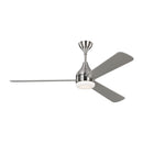 60" Ceiling Fan<br /><span style="color:#4AB0CE;">Entrega: 4-10 dias en USA</span><br /><span style="color:#4AB0CE;font-size:60%;">PREGUNTE POR ENTREGA EN PANAMA</span><br />Collection: Streaming<br />Finish: Brushed Steel