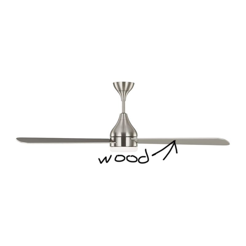 60" Ceiling Fan<br /><span style="color:#4AB0CE;">Entrega: 4-10 dias en USA</span><br /><span style="color:#4AB0CE;font-size:60%;">PREGUNTE POR ENTREGA EN PANAMA</span><br />Collection: Streaming<br />Finish: Brushed Steel