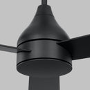 Visual Comfort Fan - 3STMSM60MBKD - 60" Ceiling Fan - Streaming - Midnight Black