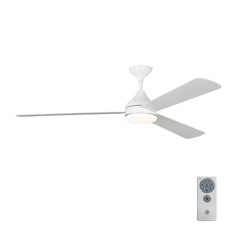 60"Ceiling Fan<br /><span style="color:#4AB0CE;">Entrega: 4-10 dias en USA</span><br /><span style="color:#4AB0CE;font-size:60%;">PREGUNTE POR ENTREGA EN PANAMA</span><br />Collection: Streaming<br />Finish: Matte White