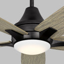 Generation Lighting - 5LWDR52AGPD - 52" Ceiling Fan - Lowden - Aged Pewter