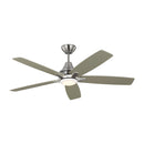 52" Ceiling Fan<br /><span style="color:#4AB0CE;">Entrega: 4-10 dias en USA</span><br /><span style="color:#4AB0CE;font-size:60%;">PREGUNTE POR ENTREGA EN PANAMA</span><br />Collection: Lowden<br />Finish: Brushed Steel