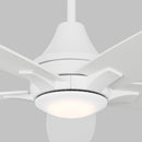 Generation Lighting - 5LWDR52RZWD - 52" Ceiling Fan - Lowden - Matte White