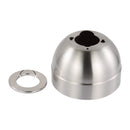 Visual Comfort Fan - MC93BS - Slope Ceiling Canopy Kit - Universal Canopy Kit - Brushed Steel