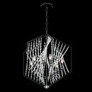 Varaluz - 321P06CB - Six Light Pendant - Chelsea - Carbon