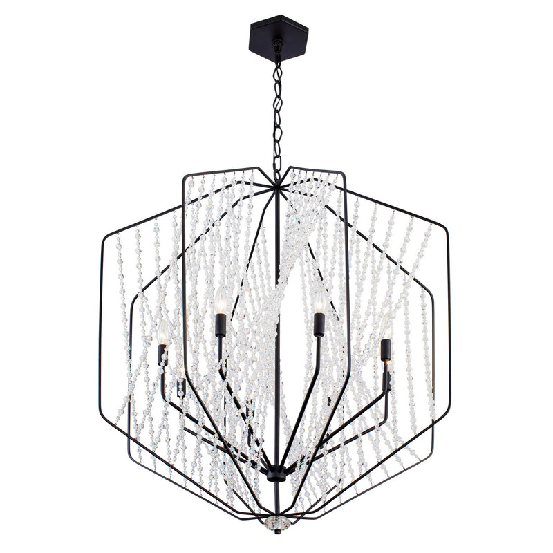 Eight Light Pendant<br /><span style="color:#4AB0CE;">Entrega: 4-10 dias en USA</span><br /><span style="color:#4AB0CE;font-size:60%;">PREGUNTE POR ENTREGA EN PANAMA</span><br />Collection: Chelsea<br />Finish: Carbon