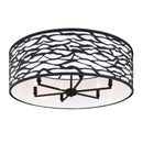 Six Light Convertible Semi-Flush/Pendant<br /><span style="color:#4AB0CE;">Entrega: 4-10 dias en USA</span><br /><span style="color:#4AB0CE;font-size:60%;">PREGUNTE POR ENTREGA EN PANAMA</span><br />Collection: Kato<br />Finish: Carbon