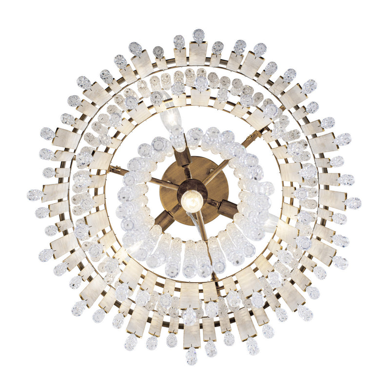 Four Light Chandelier<br /><span style="color:#4AB0CE;">Entrega: 4-10 dias en USA</span><br /><span style="color:#4AB0CE;font-size:60%;">PREGUNTE POR ENTREGA EN PANAMA</span><br />Collection: Lafayette<br />Finish: Havana Gold