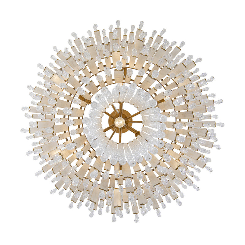 13 Light Chandelier<br /><span style="color:#4AB0CE;">Entrega: 4-10 dias en USA</span><br /><span style="color:#4AB0CE;font-size:60%;">PREGUNTE POR ENTREGA EN PANAMA</span><br />Collection: Lafayette<br />Finish: Havana Gold