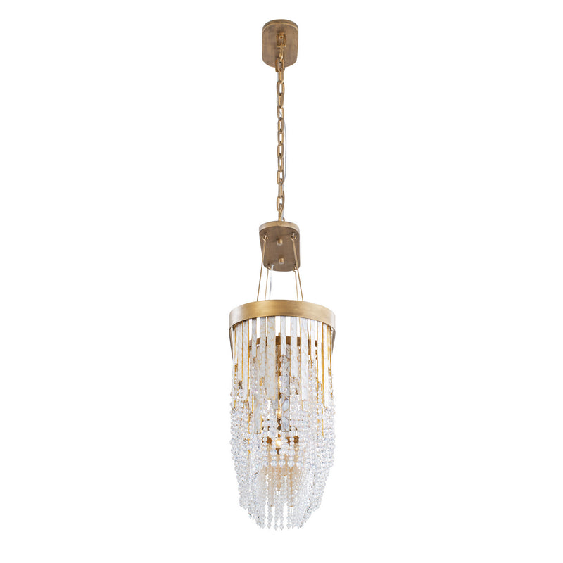 Six Light Linear Pendant<br /><span style="color:#4AB0CE;">Entrega: 4-10 dias en USA</span><br /><span style="color:#4AB0CE;font-size:60%;">PREGUNTE POR ENTREGA EN PANAMA</span><br />Collection: Lafayette<br />Finish: Havana Gold