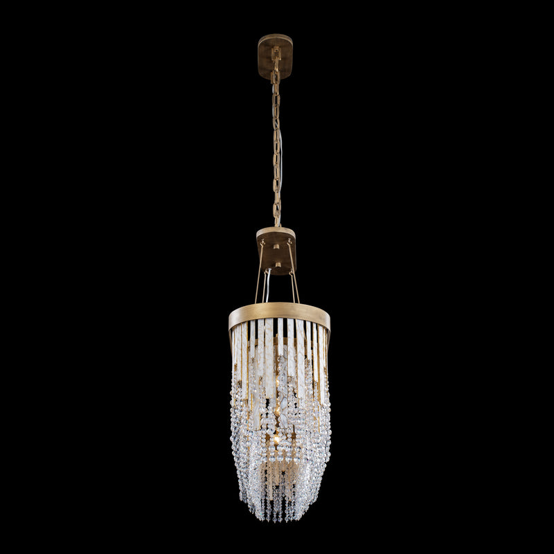 Six Light Linear Pendant<br /><span style="color:#4AB0CE;">Entrega: 4-10 dias en USA</span><br /><span style="color:#4AB0CE;font-size:60%;">PREGUNTE POR ENTREGA EN PANAMA</span><br />Collection: Lafayette<br />Finish: Havana Gold