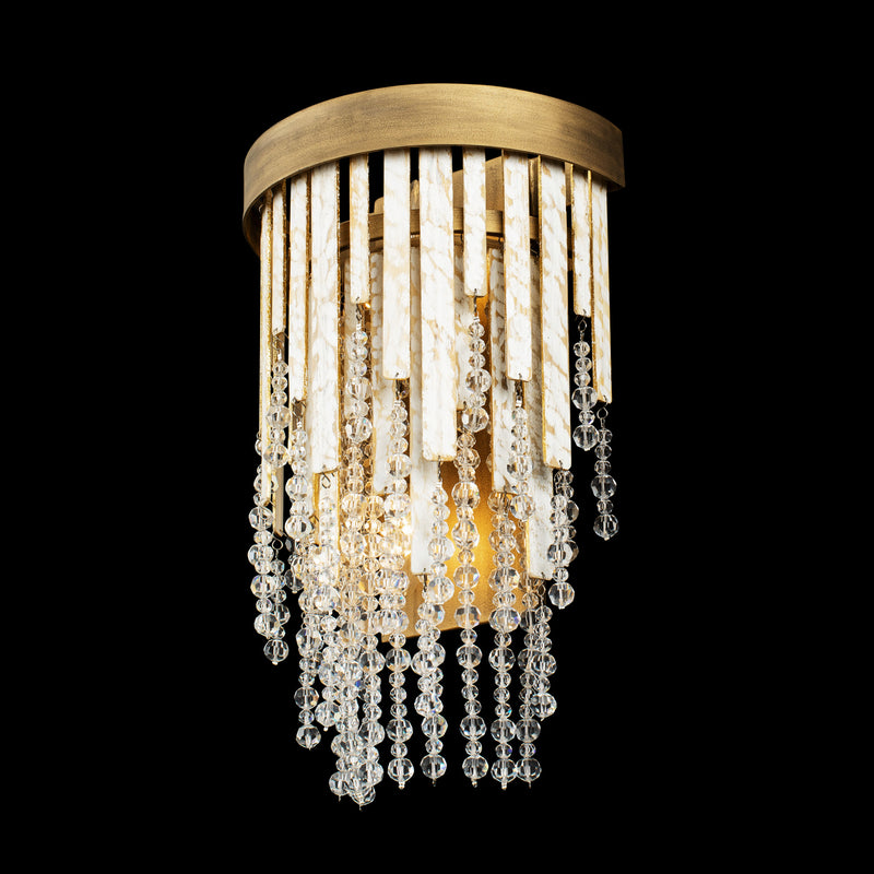 Two Light Wall Sconce<br /><span style="color:#4AB0CE;">Entrega: 0-1 semanas en USA</span><br /><span style="color:#4AB0CE;font-size:60%;">PREGUNTE POR ENTREGA EN PANAMA</span><br />Collection: Lafayette<br />Finish: Havana Gold