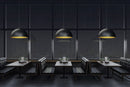 BlackJack Lighting - DOM-32P-BG-27U-30K - LED Pendant - Domos - Gold