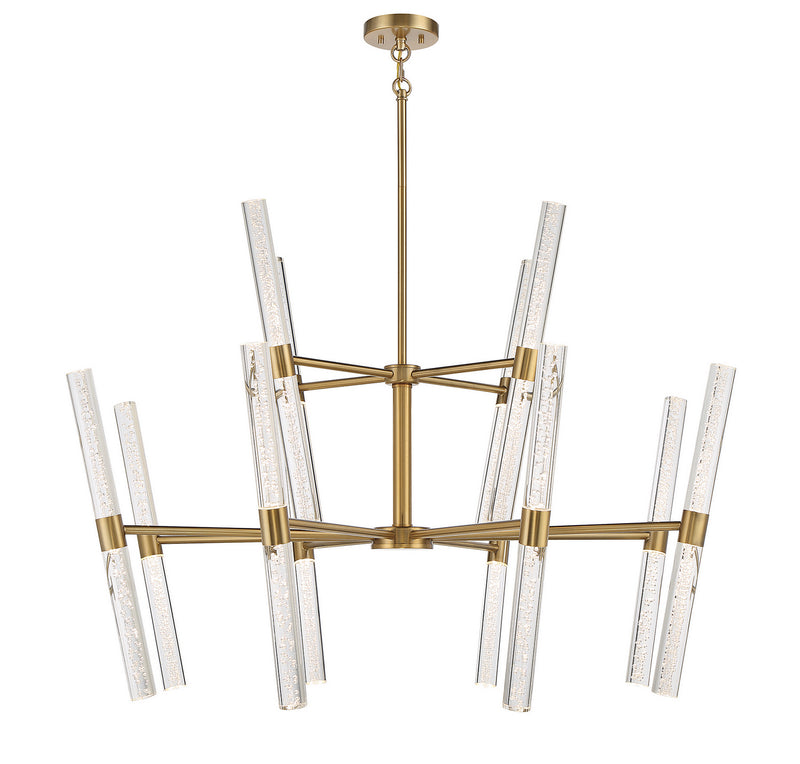 Savoy House - 1-1734-24-322 - LED Chandelier - Arlon - Warm Brass