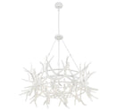Eight Light Chandelier<br /><span style="color:#4AB0CE;">Entrega: 4-10 dias en USA</span><br /><span style="color:#4AB0CE;font-size:60%;">PREGUNTE POR ENTREGA EN PANAMA</span><br />Collection: Daniels<br />Finish: Matte White