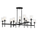 16 Light Chandelier<br /><span style="color:#4AB0CE;">Entrega: 4-10 dias en USA</span><br /><span style="color:#4AB0CE;font-size:60%;">PREGUNTE POR ENTREGA EN PANAMA</span><br />Collection: Vista<br />Finish: Matte Black