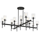 16 Light Chandelier<br /><span style="color:#4AB0CE;">Entrega: 4-10 dias en USA</span><br /><span style="color:#4AB0CE;font-size:60%;">PREGUNTE POR ENTREGA EN PANAMA</span><br />Collection: Vista<br />Finish: Matte Black
