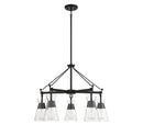 Five Light Chandelier<br /><span style="color:#4AB0CE;">Entrega: 4-10 dias en USA</span><br /><span style="color:#4AB0CE;font-size:60%;">PREGUNTE POR ENTREGA EN PANAMA</span><br />Collection: Lakewood<br />Finish: Matte Black