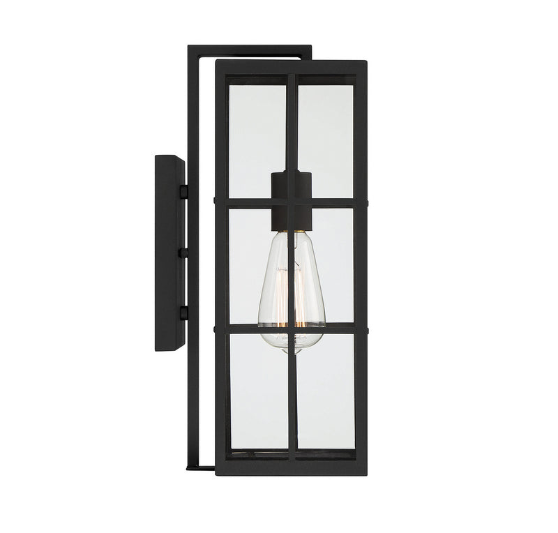 Savoy House - 5-1989-BK - One Light Outdoor Wall Lantern - Ericson - Matte Black